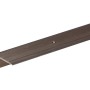 Treppenkantenprofil aus Aluminium, 23x45x2000 mm, in Bronze für saubere Treppenabschlüsse.