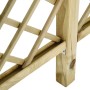 DELUKE Pergola Aus Holz GITTO 3x2m Kiefernholz Rankhilfe Pergola Holz Bausatz Freistehend Gartendeko Gartenbogen Gartenpergola_4