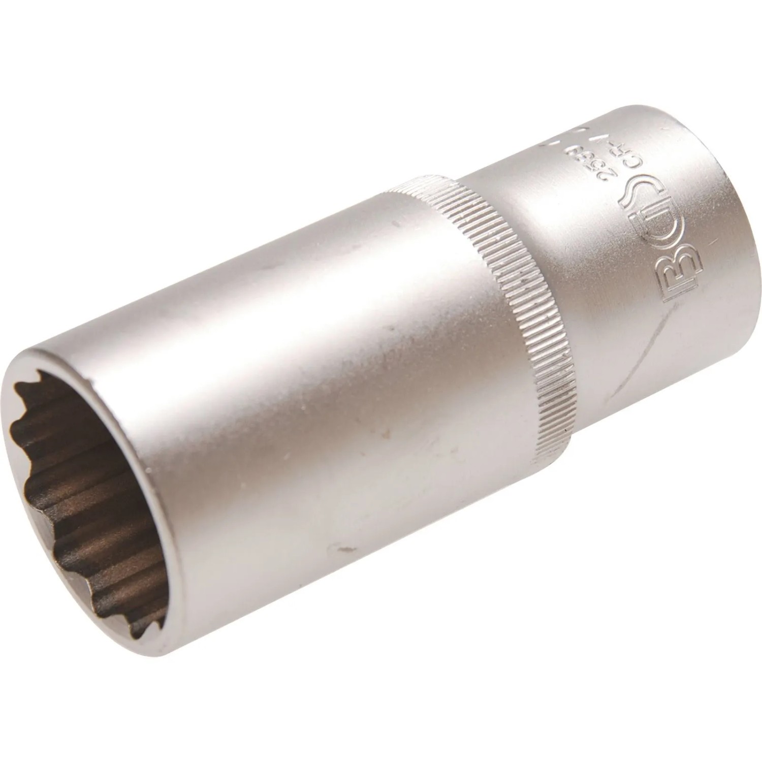 BGS Steckschlüssel Einsatz Für Diesel Einspritzdüsen Antrieb Innenvierkant 12 5 Mm  1 2 Zoll  SW 27 Mm 2539