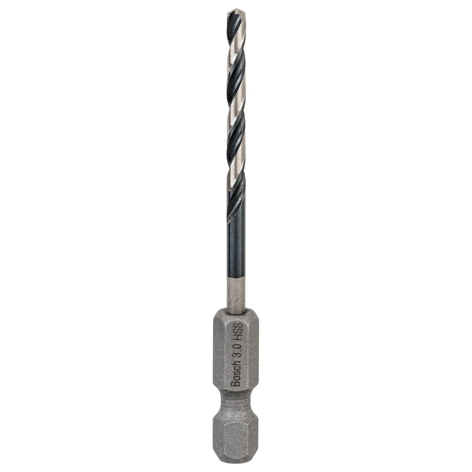 Bosch Spiralbohrer Pro Metal HSS-G Impact Ø 3 mm x 33 mm x 72 mm Silber