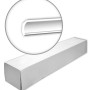 Verpackung PROFHOME Eckleisten Set, 20 Zierleisten, 40 m, Weiß. Zubehör für Paneele.