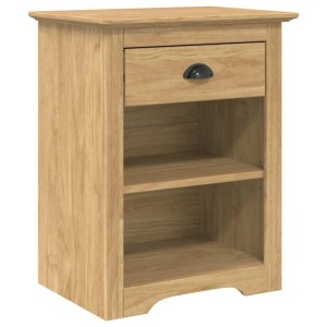vidaXL Nachttisch BODO Honigbraun 53 x 38,5 x 67 cm Holzwerkstoff 42023478