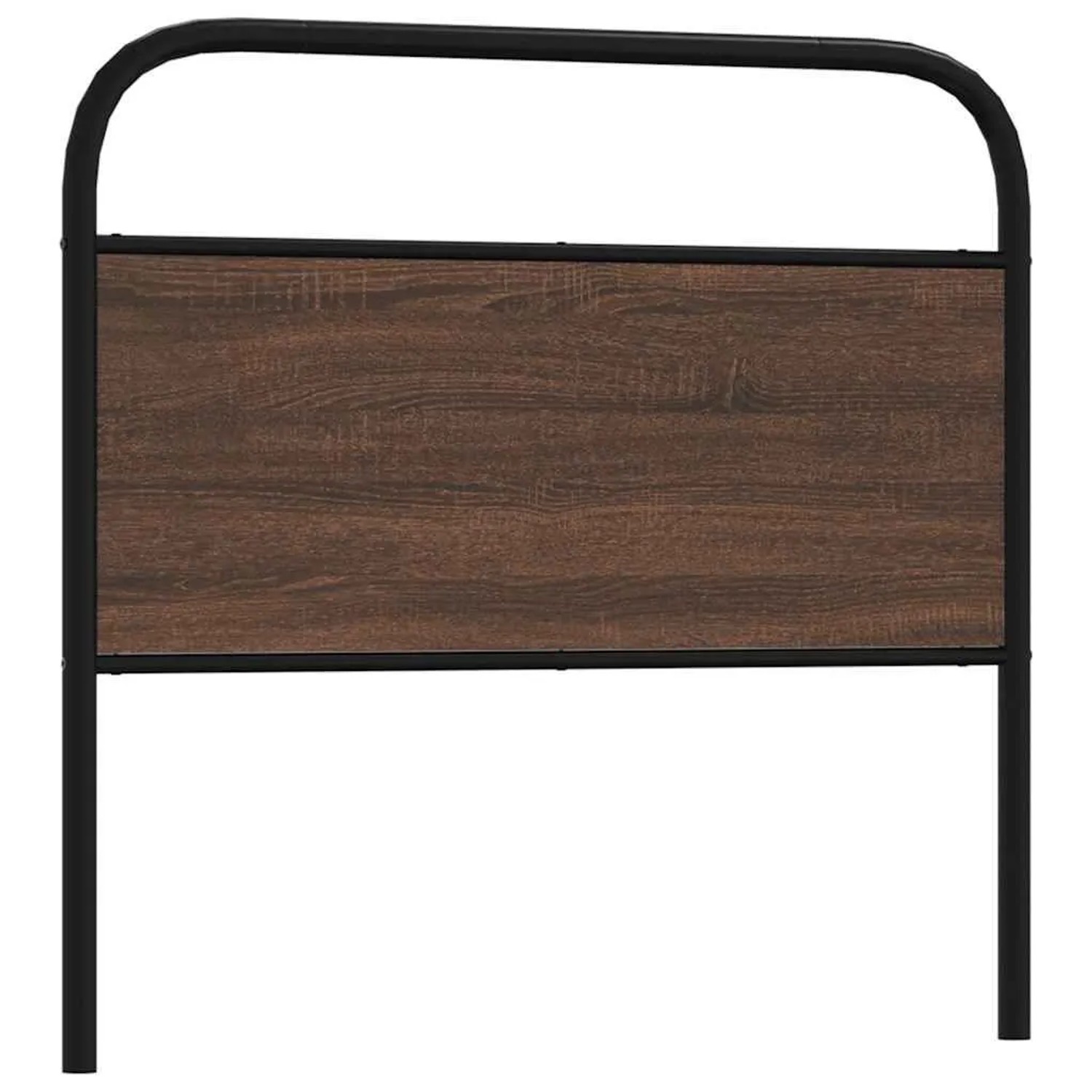 vidaXL Ersatz-Kopfteil Braun Eichen-Optik 100 cm Stahl und Holzwerkstoff 4100336