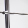 Detailaufnahme: Dieda Geländerset aus eloxiertem Aluminium mit waagerechten Rundstäben.
