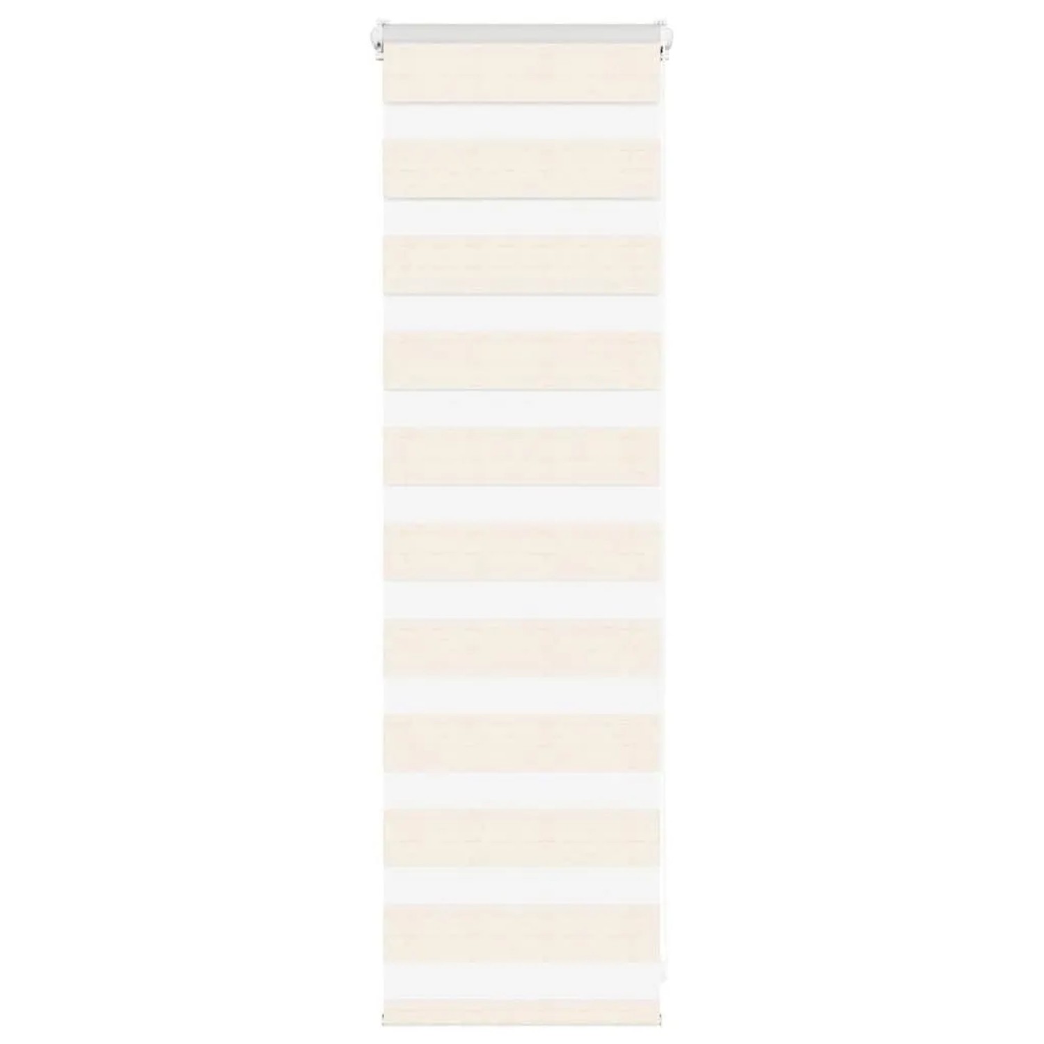 vidaXL Doppelrollo Marmorbeige 50x100 cm Stoffbreite 45,9 cm Polyester 4014 günstig online kaufen