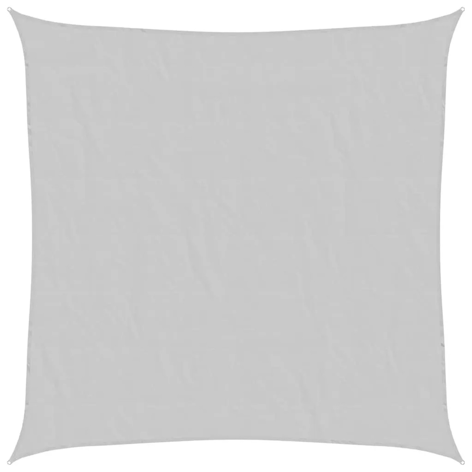 vidaXL Sonnensegel Hellgrau 4x4 m 100% Polyester Oxford 4000403 günstig online kaufen