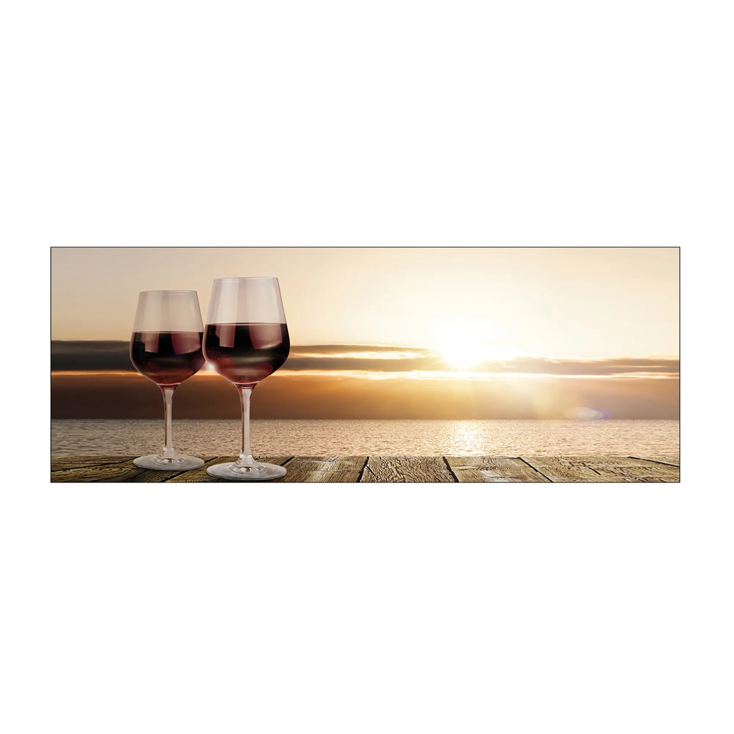 MySpotti Küchenrückwand Profix Cucina Feierabend 160 x 60 cm Abendstimmung