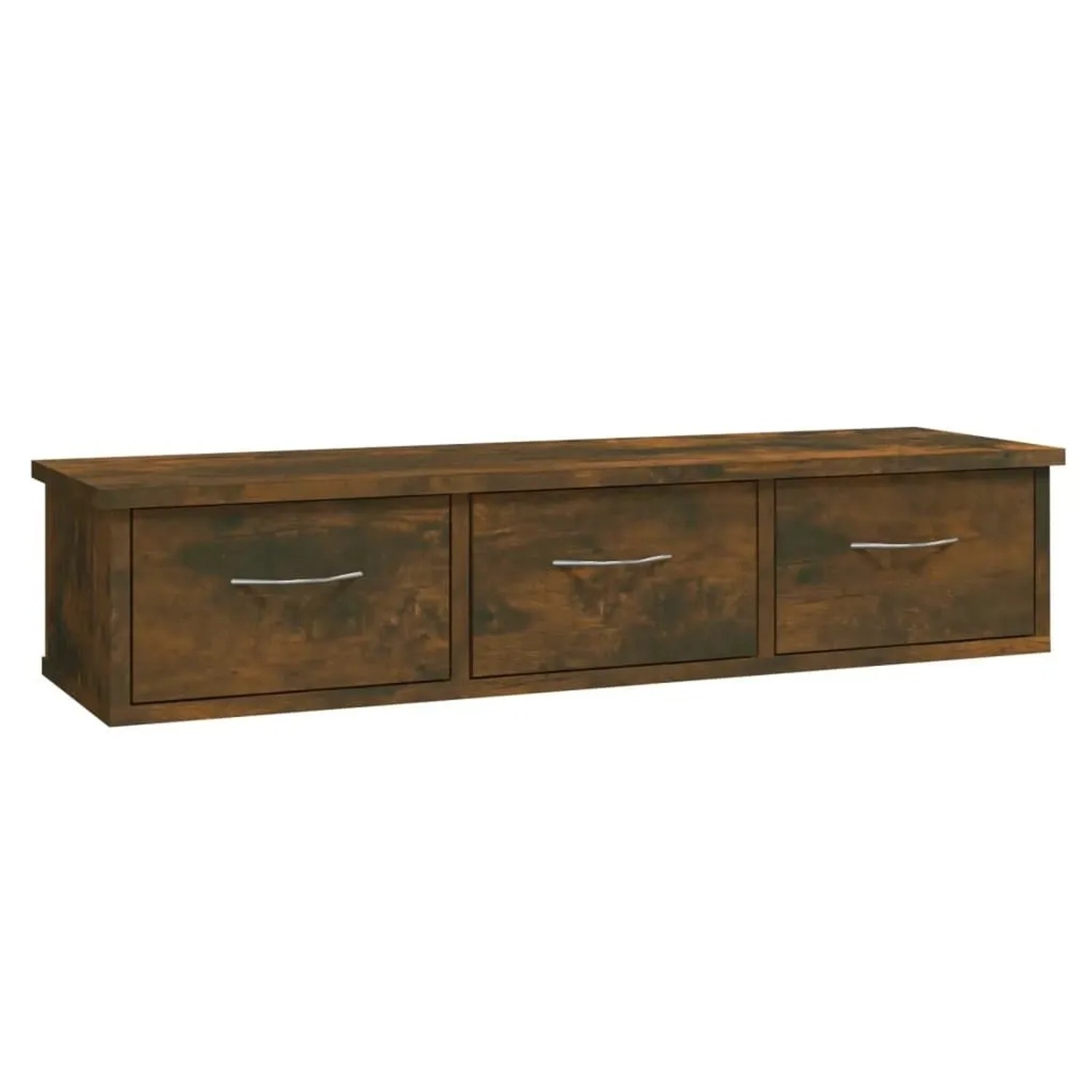 vidaXL Wandschrank Räuchereiche 88x26x18,5 cm Holzwerkstoff 815081