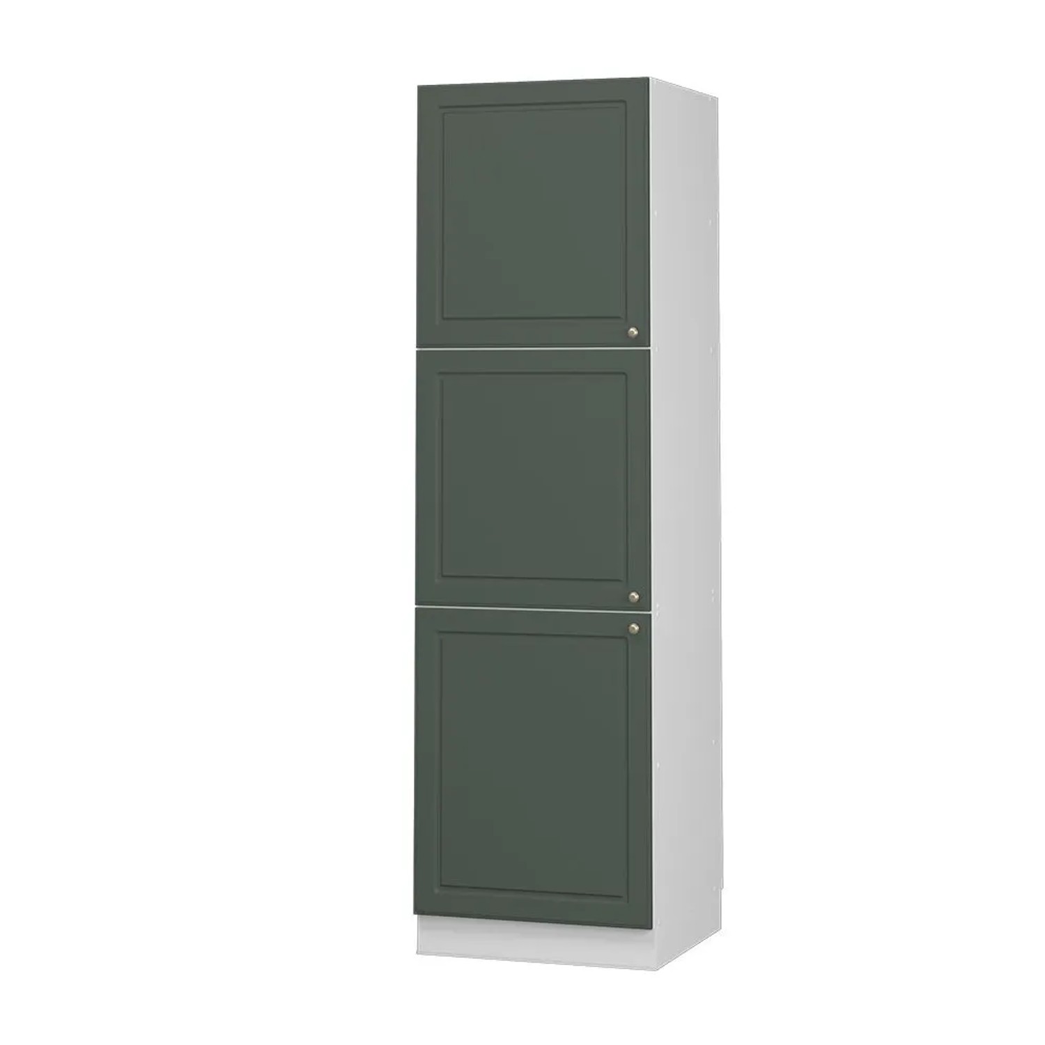 Vicco Vorratsschrank Fame-Line Grün-Gold Landhaus/Weiß 60 x 207