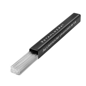 STAHLWERK WIG Schweißstäbe ER4043Si5 Aluminium, 1,6mm x 500mm im Köcher.