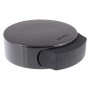 Schwarzer Wagner Bodentürstopper Black Deluxe zum Kleben, Ø 50 mm.