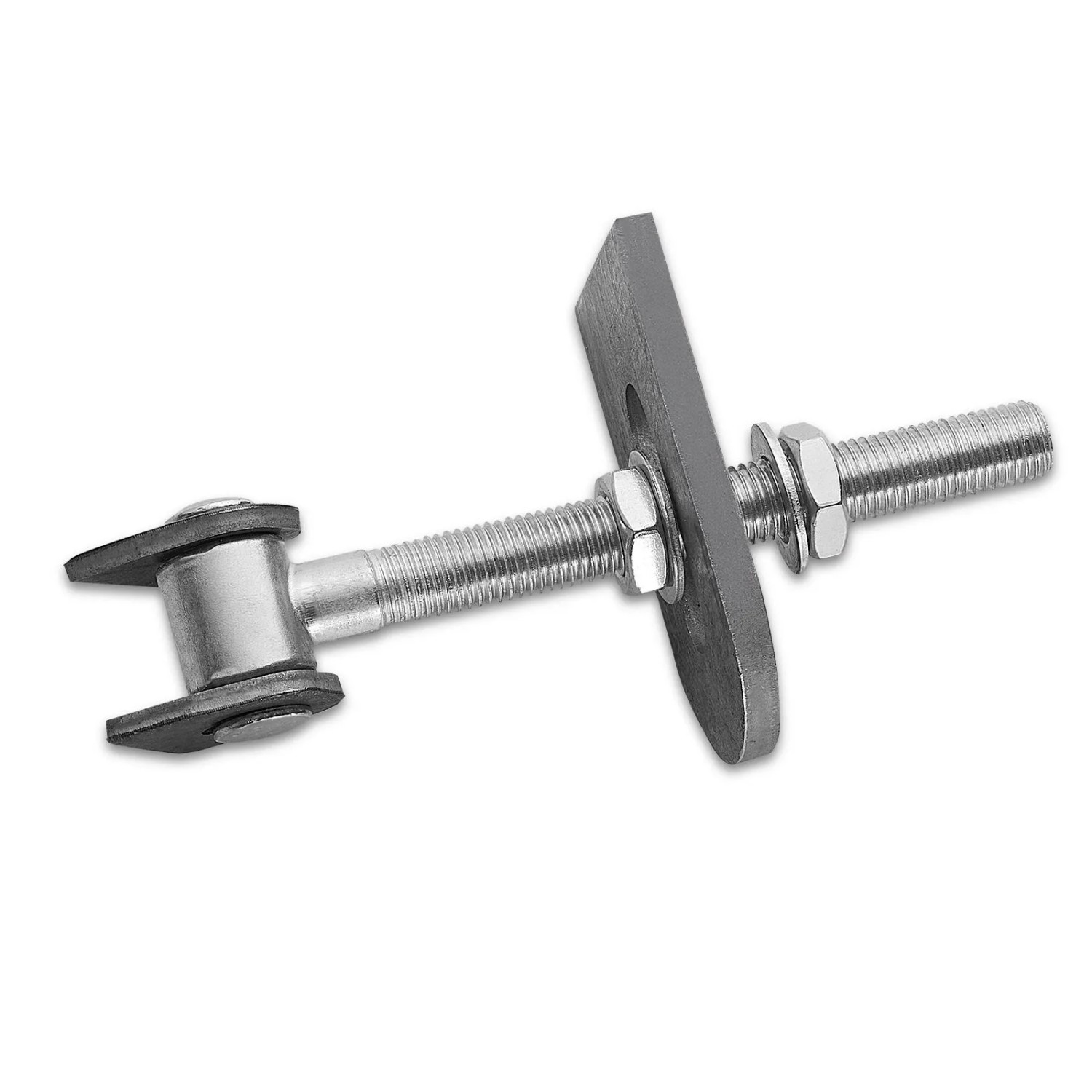 SOTECH Torscharnier Verstellbar M16 x 185 mm mit 2 Anschweißlaschen