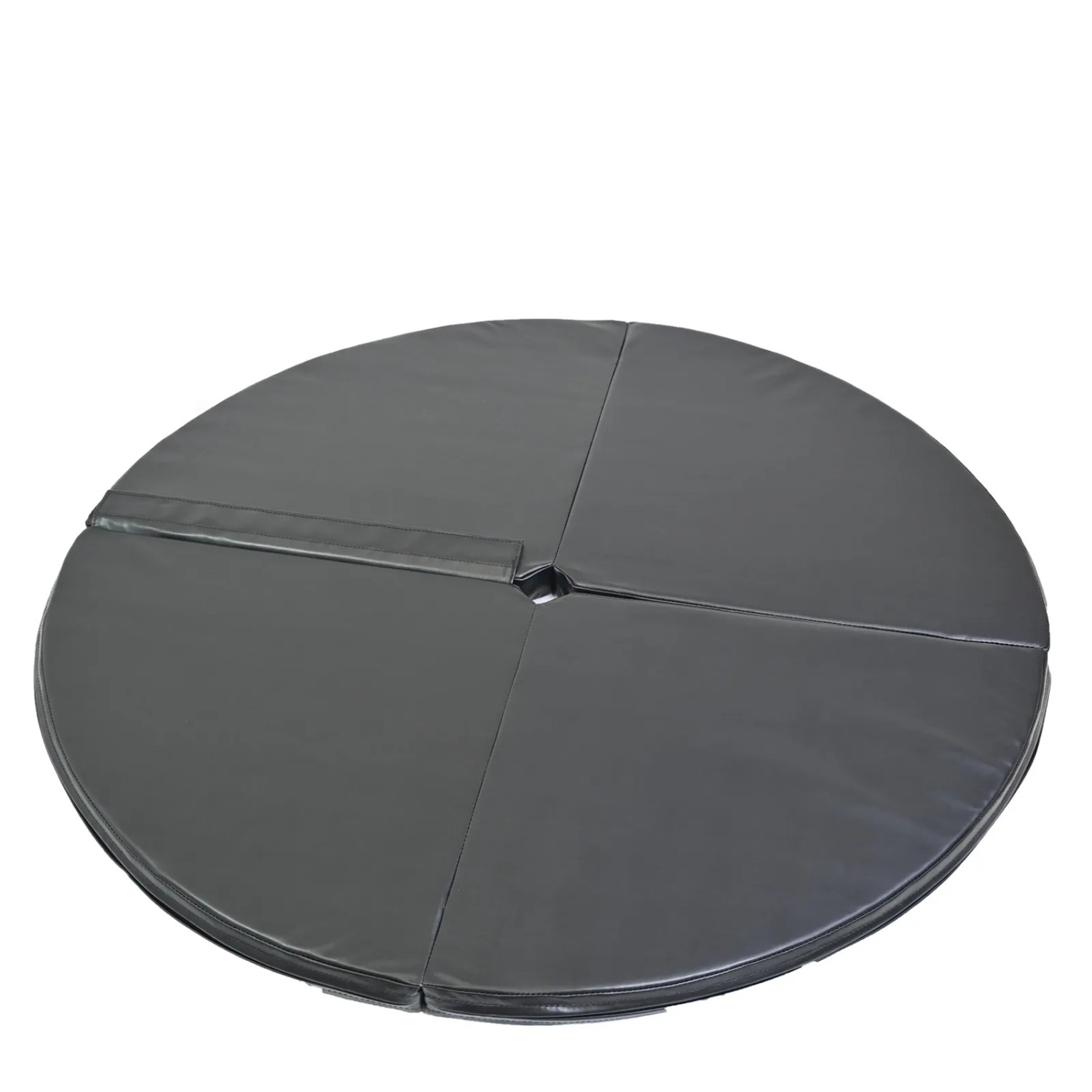 TRUTZHOLM Tanzstangenmatte Stärke 5 cm Durchmesser 120cm Schwarz