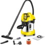 Kärcher Akku-Mehrzwecksauger WD 3 Battery Premium Set mit Zubehör und Akku.