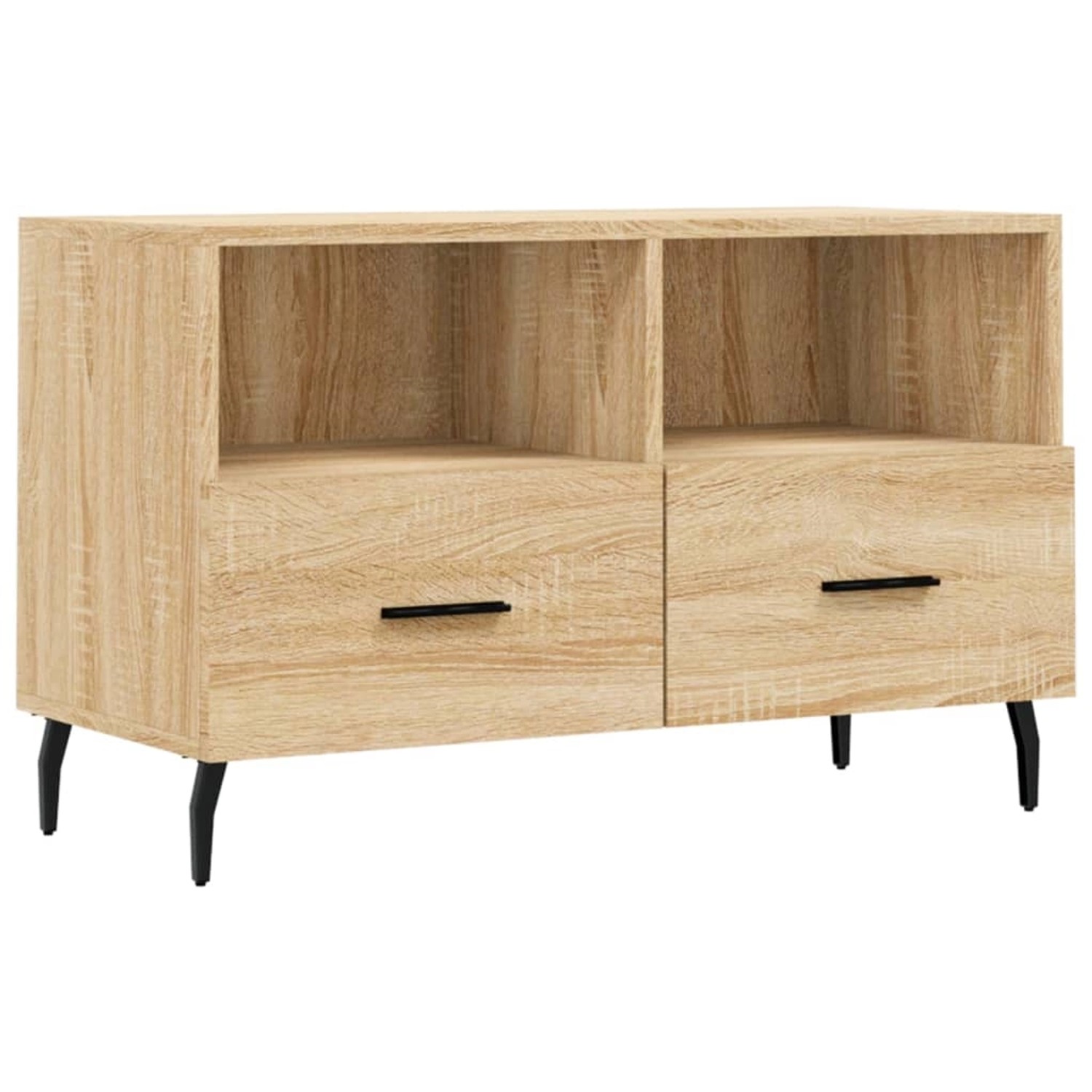 VidaXL TV-Schrank Sonoma-Eiche 80x36x50 cm Holzwerkstoff  Modell 10 günstig online kaufen