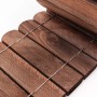 Aquagart Holz Rollzaun Dunkelbraun 10x200 cm Beeteinfassung Für Beet und Rasenabgrenzungen I Flexible Beetumrandung Für Wege_7