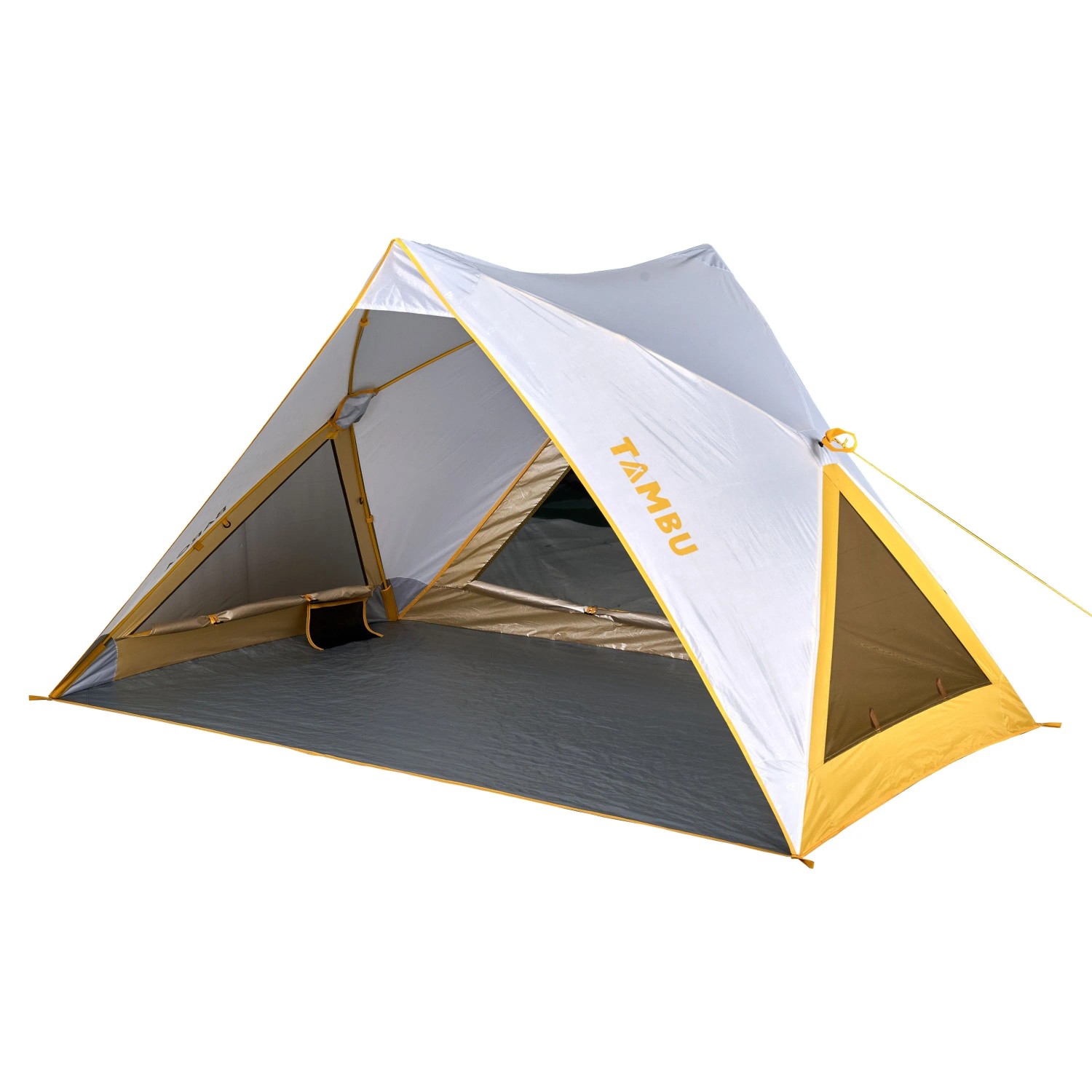 TAMBU Strandmuschel BARGA 210 x 148 x 122 cm UPF 80 mit Instant Aufbau