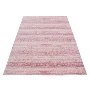 Ayyildiz Kurzflorteppich Plus 8000 in Pink, 240x340 cm. Moderner Teppich für Wohnräume.