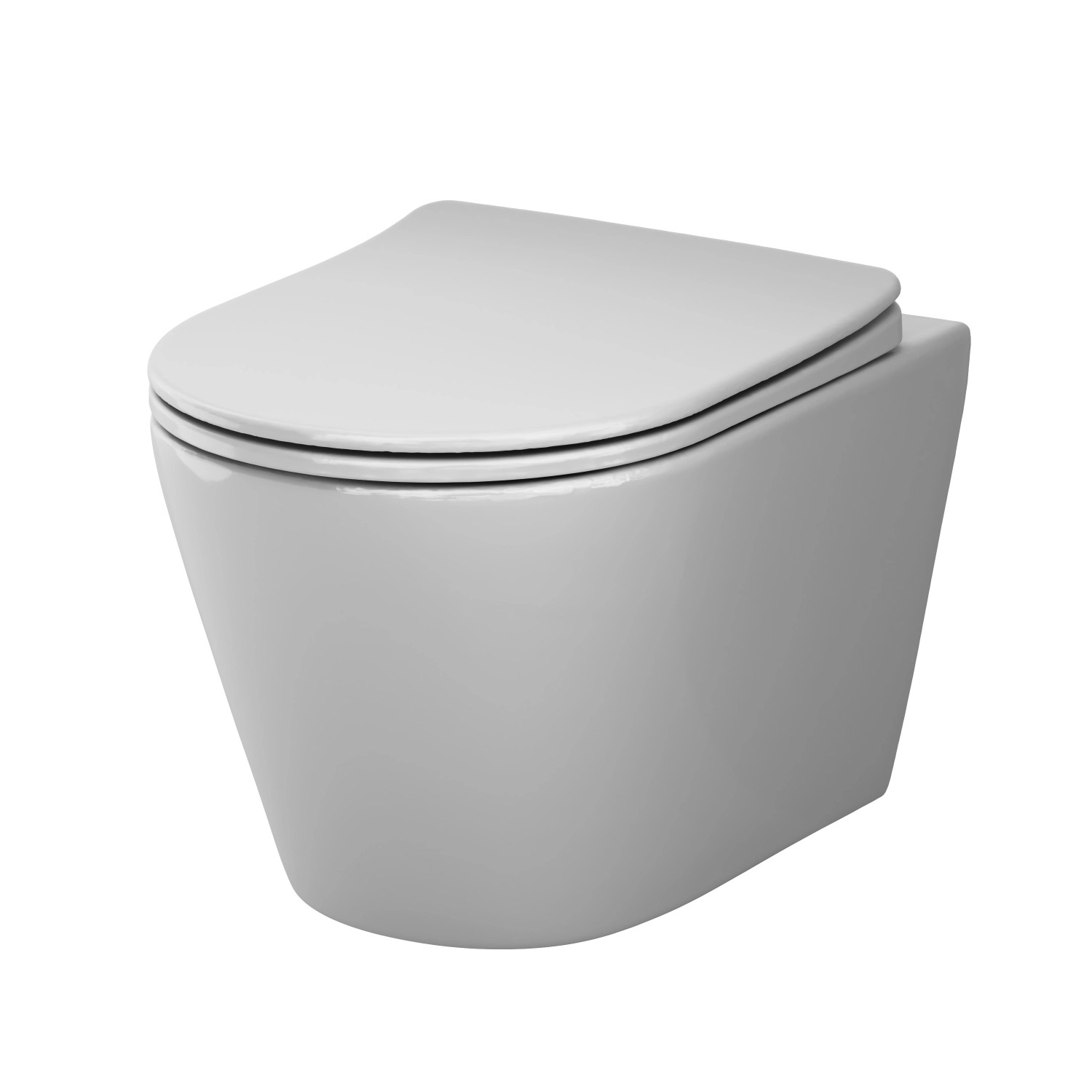 AM.PM Wand-WC mit Softclosing-Sitzabdeckung Flash Spülrandlos Hänge WC Toil günstig online kaufen