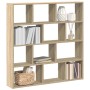 vidaXL Würfelregal 12 Fächer Sonoma-Eiche Holzwerkstoff 860006_2