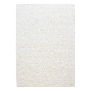 Ayyildiz Hochflorteppich Life 1500, creme, 160x230 cm. Flauschiger Shaggy Teppich für Wohnräume.