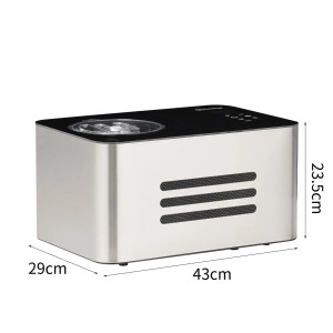 Sommertal Eiscreme Maschine ICE1500 3in1 Eismaschine