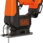 Black+Decker Akku-Stichsäge BDCJS12N (12 V) in Schwarz und Orange. Stichsäge für DIY-Projekte.