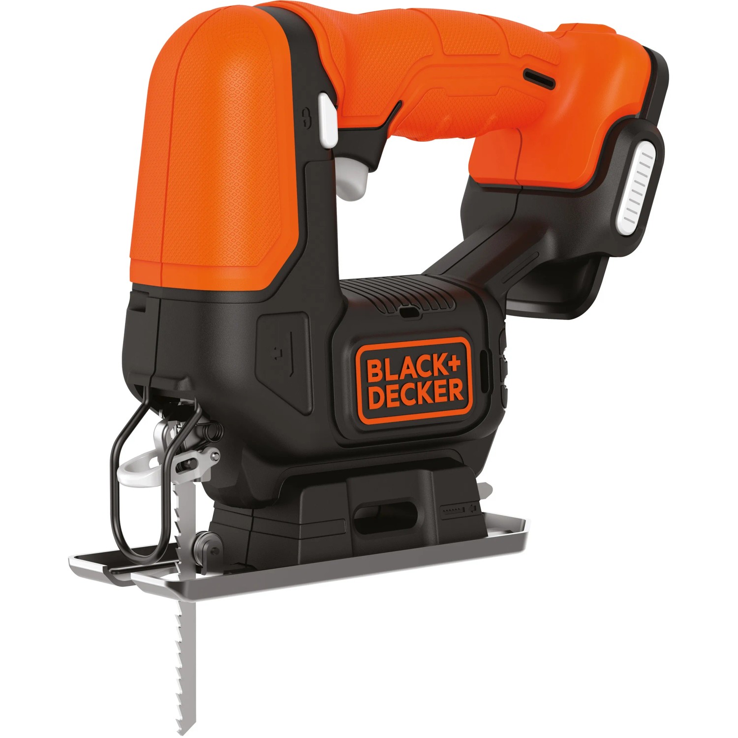 Black+Decker Akku-Stichsäge BDCJS12N (12 V) in Schwarz und Orange. Stichsäge für DIY-Projekte.