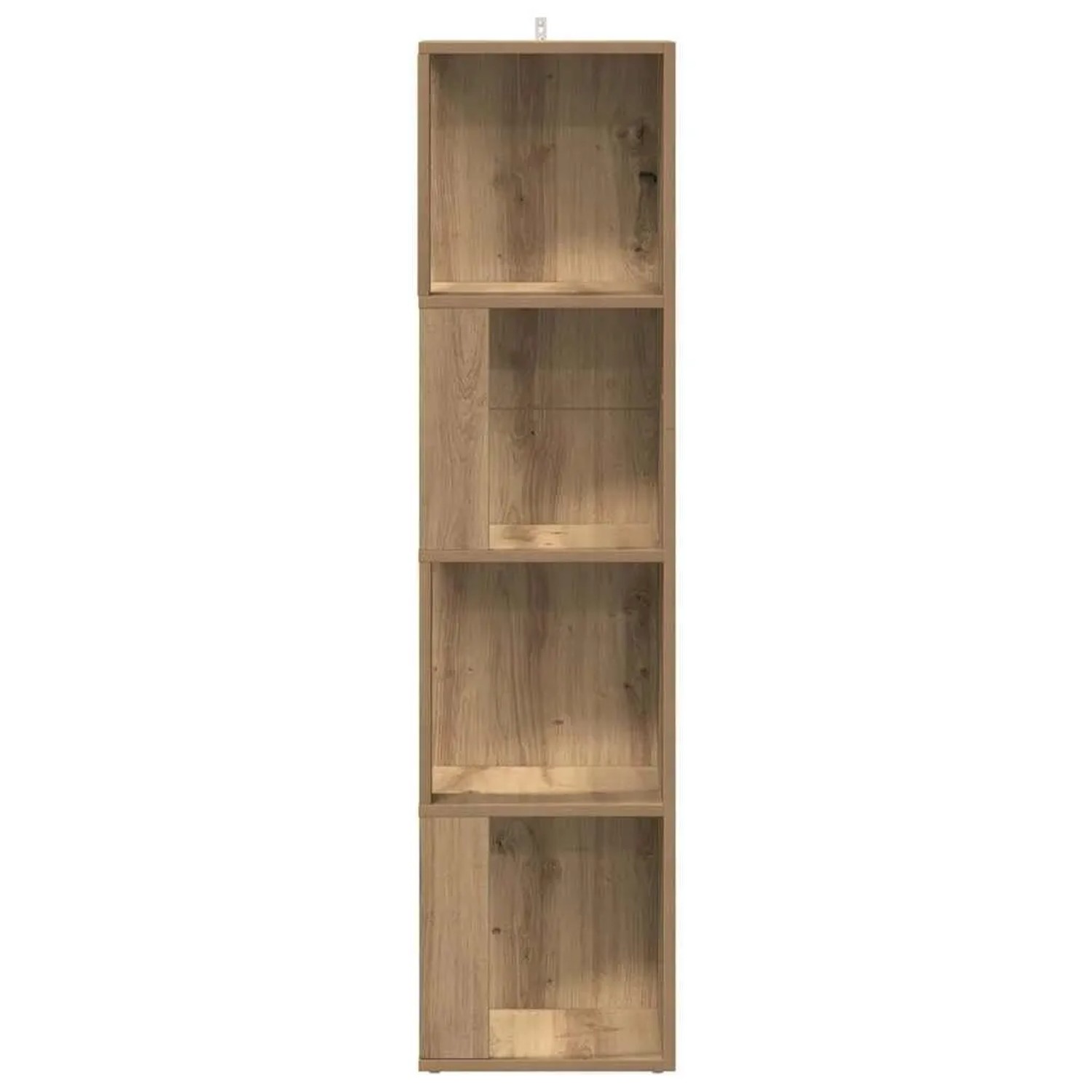 vidaXL Eckregal Artisan-Eiche 33x33x132 cm Holzwerkstoff 856723_4