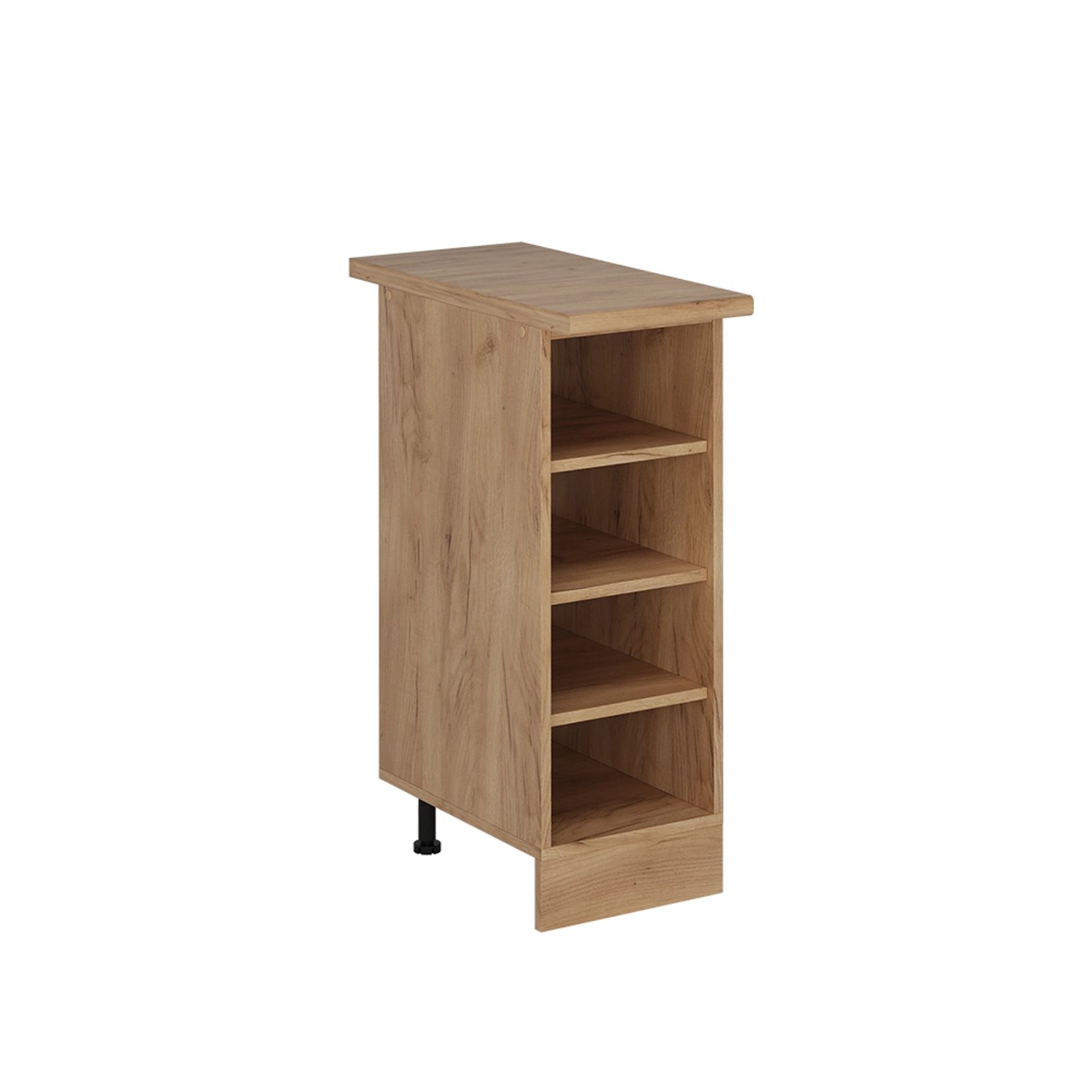 Vicco Küchenregal R-Line Offener Küchenschrank Goldkraft Eiche 30 cm AP Eic günstig online kaufen