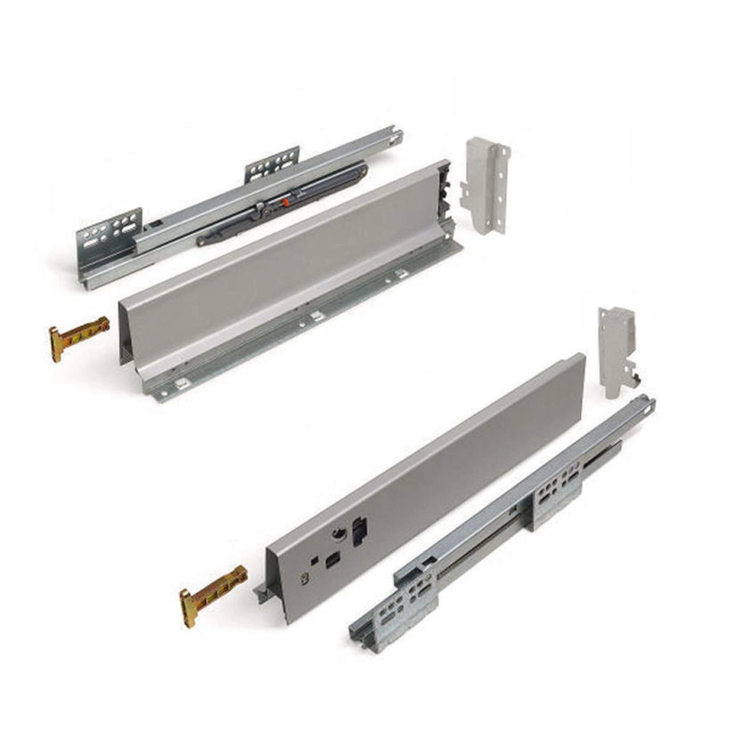 SOTECH Schubladensystem Modern Box Zargenhöhe 84 mm Nennlänge 450 mm Soft Close