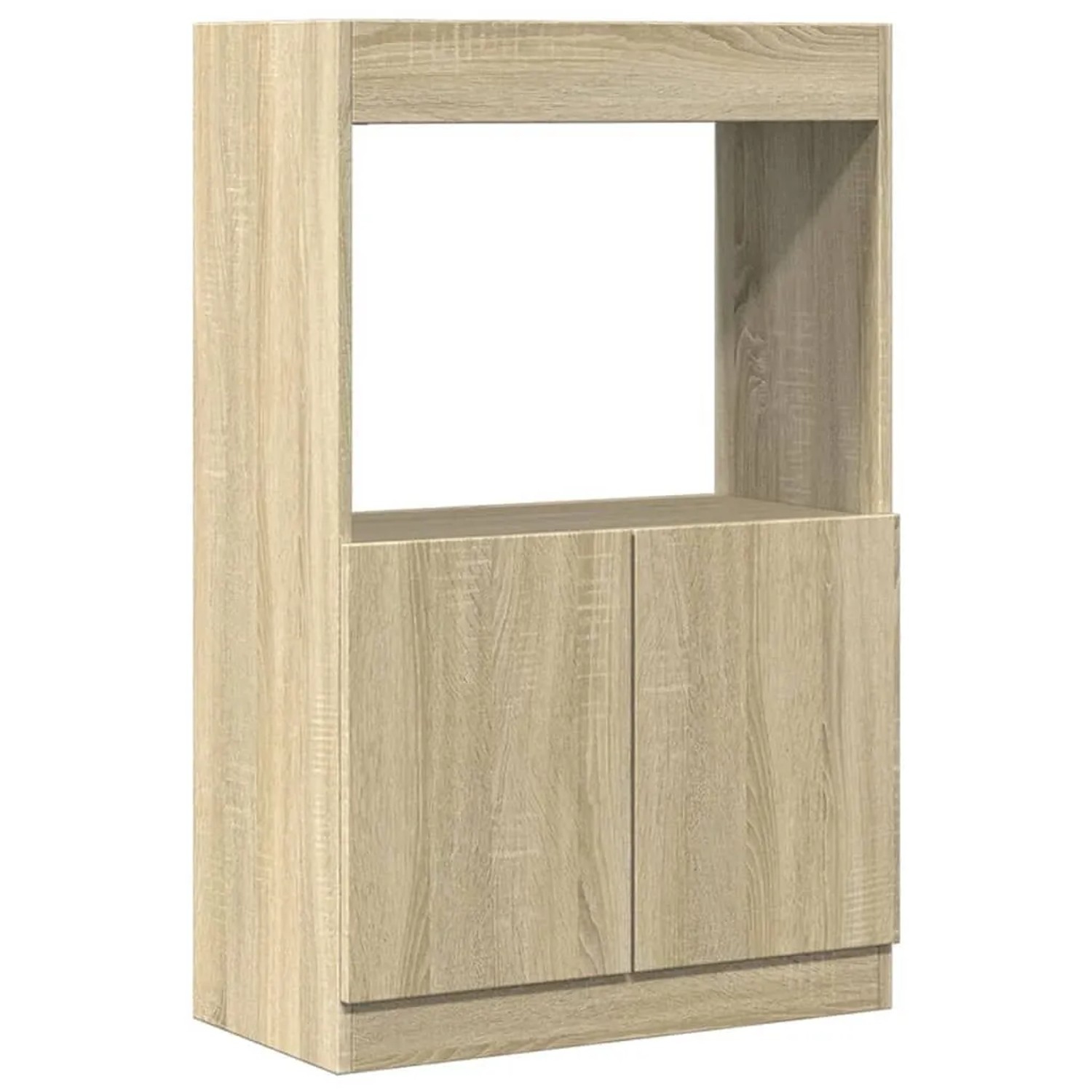 vidaXL Highboard Sonoma-Eiche 63x33x100 cm Holzwerkstoff 855099