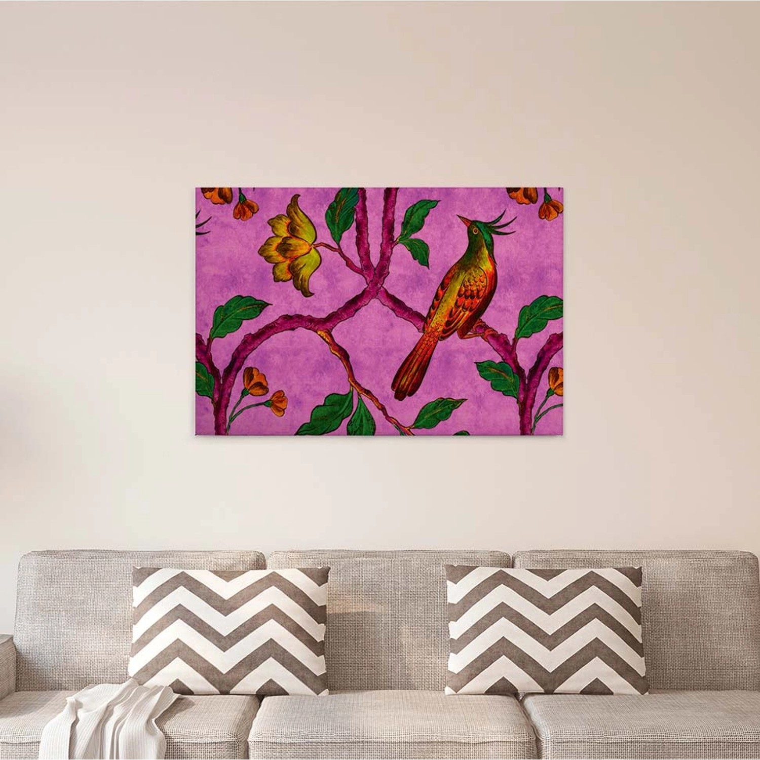 A.S. Création Leinwandbild "bird of paradise", Kunst-Vögel-Kinder, (1 St.), günstig online kaufen