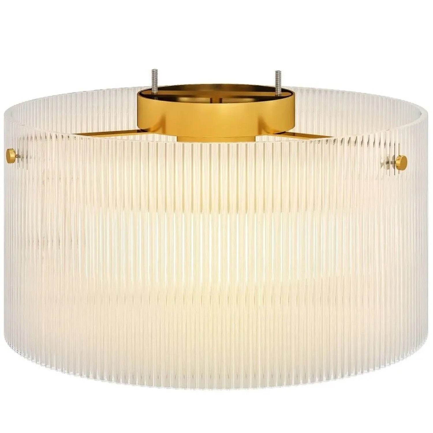 HOMCOM Deckenlampe Deckenleuchte mit E27 Fassung Runde