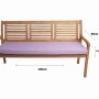 Setgarden Medio Kissen Outdoor Gartenbank Kissen 130x50x7cm Kissen Für 2-Sitzer Bänke 1tlg Purple_3