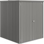 Biohort Geräteschrank Large in Quarzgrau-Metallic, ideal zur Aufbewahrung von Gartengeräten.