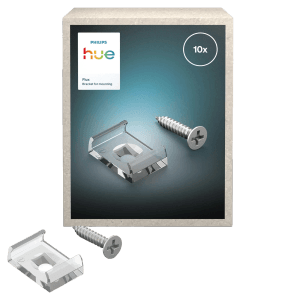 Philips Hue Befestigungsclip Flux für LED-Streifen 10 Stück