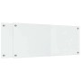 vidaXL Küchenrückwand 2 pcs Transparent 100 x 40 cm Gehärtetes Glas 3415539