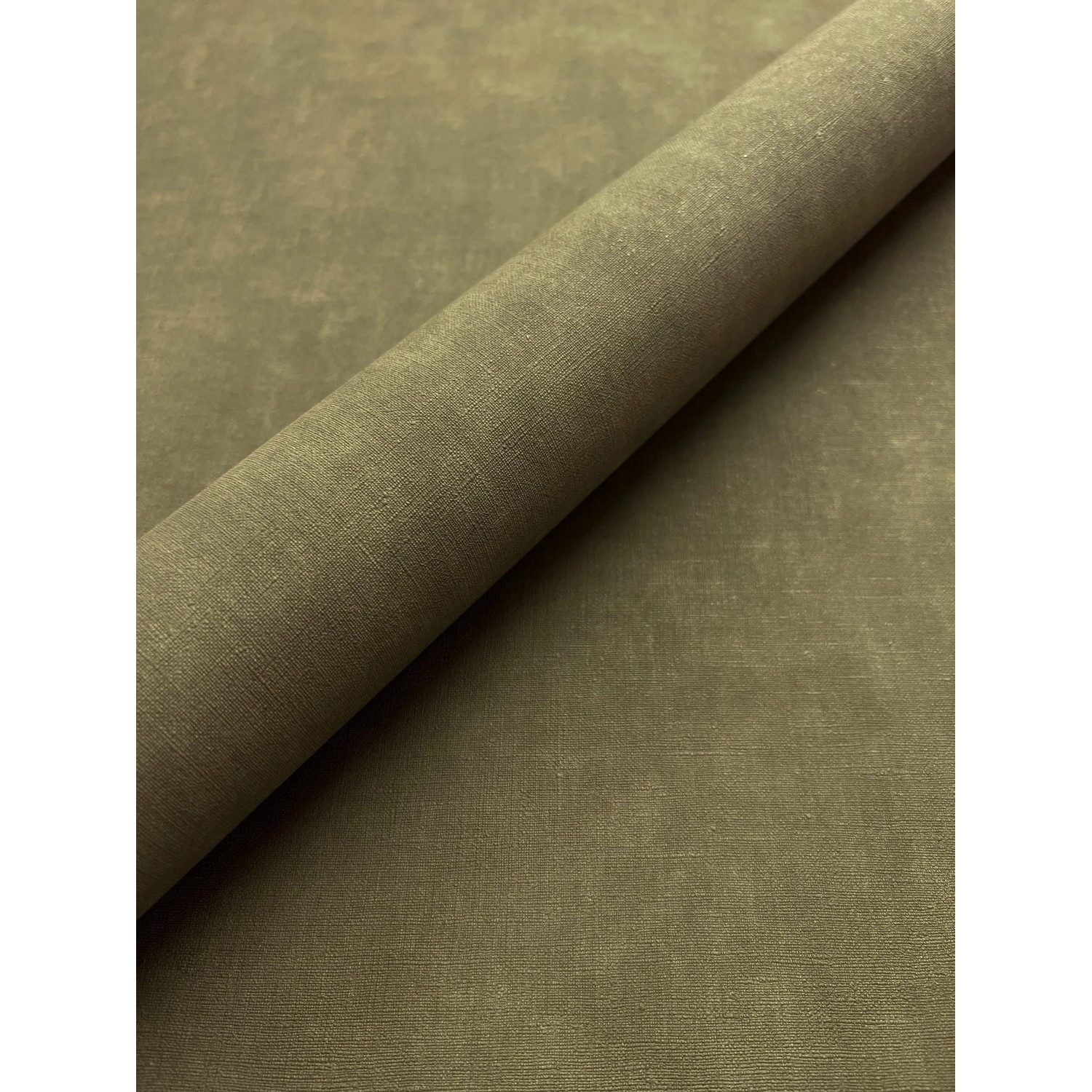 Newroom Vliestapete Paraiso Uni Olive Unifarbe Modern FSC® günstig online kaufen