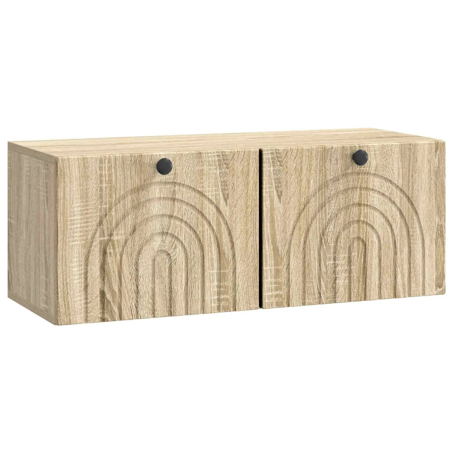 vidaXL Wandmontierter TV-Schrank Sonoma-Eiche 78,5 x 31 x 30 cm 898207