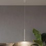 Weiße Sollux Lighting Hängeleuchte Pastelo 1. Moderne Pendelleuchte für Wohnzimmer, Schlafzimmer oder Küche.