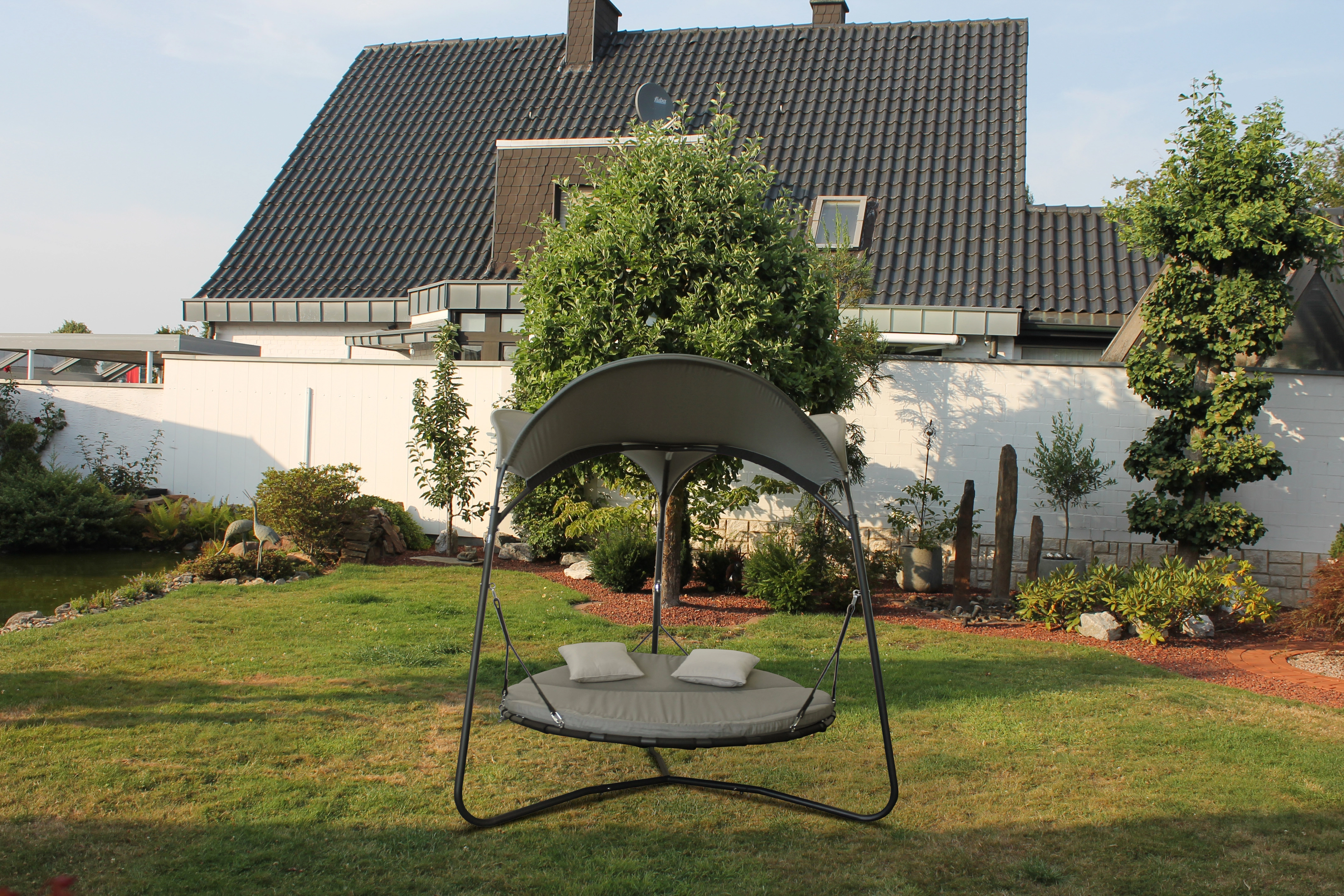Leco Luxusschaukelbett Mareike kaufen bei OBI | Gartenliegen, Sonnenliegen & Liegestühle