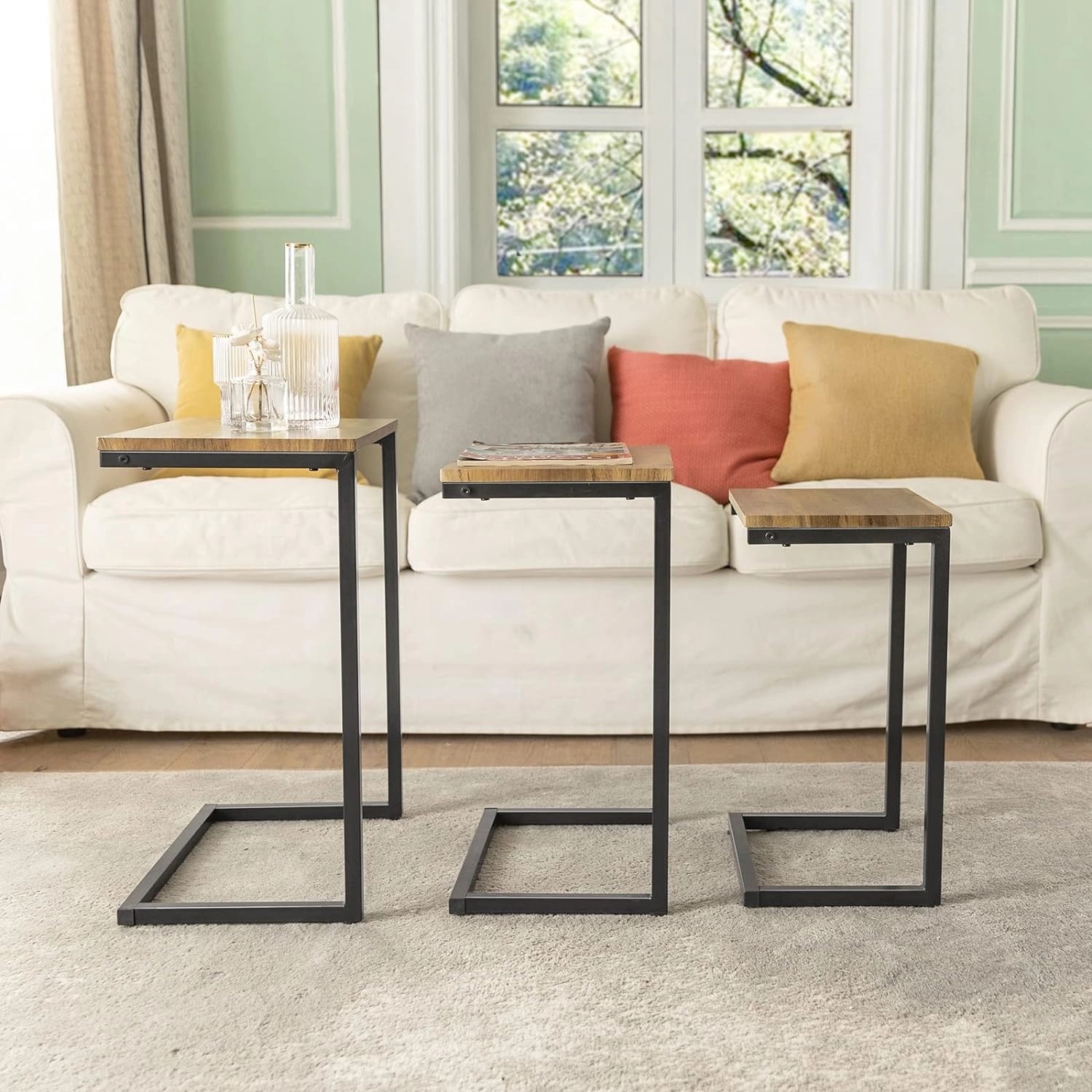 SoBuy er Set Beistelltisch Satztisch Couchtisch Wohnzimmertisch FBT-F SoBuy er Set Beistelltisch Satztisch Couchtisch Wohnzimmertisch FBT-F