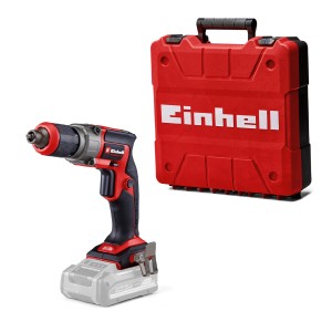 Einhell Akku-Trockenbauschrauber TP-DY 18 mit rotem Transportkoffer.