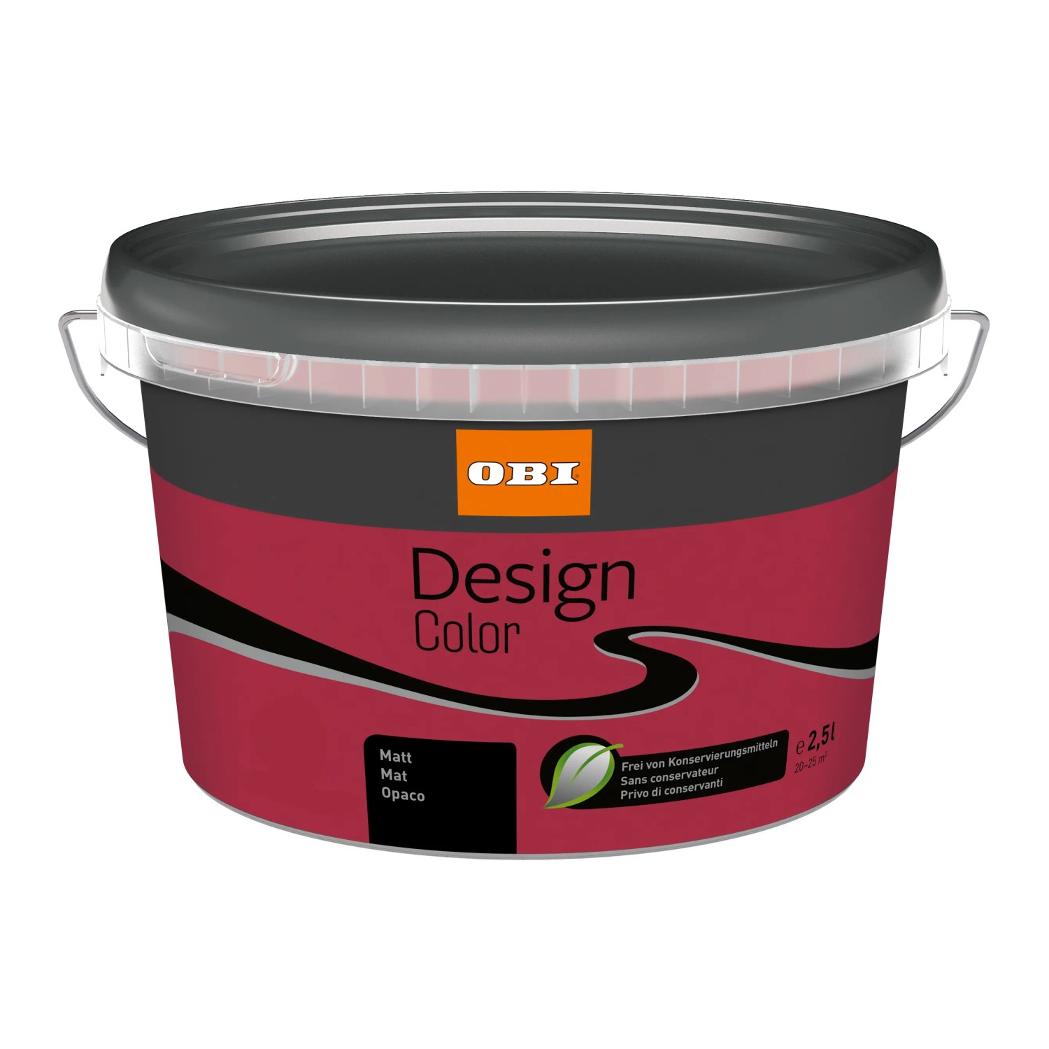 OBI Design Color matt Persischrot 2,5L
