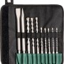 Metabo 10-teiliges SDS-plus Bohrer- und Meißelset Classic in Rolltasche.