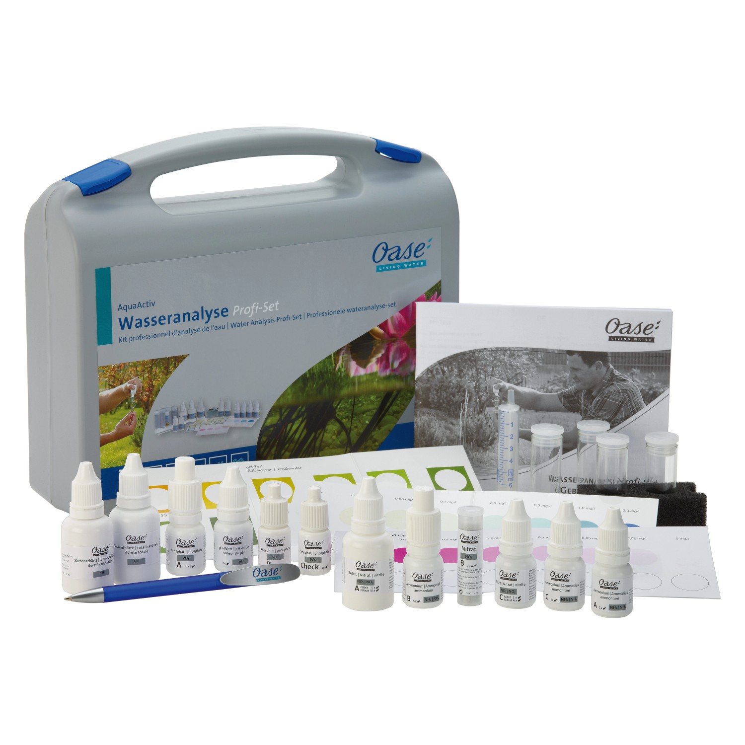 Oase Wasseranalyse Profi Set Wassertest Teich günstig online kaufen