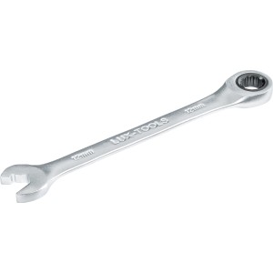 LUX Ratschenschlüssel 12 mm Comfort, Schlüssel mit Ratschenfunktion und ergonomischem Griff.