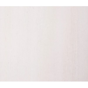 Detailaufnahme: Weißes MCW Eckregal K44 im Shabby-Look, Wandregal mit Holzstruktur.