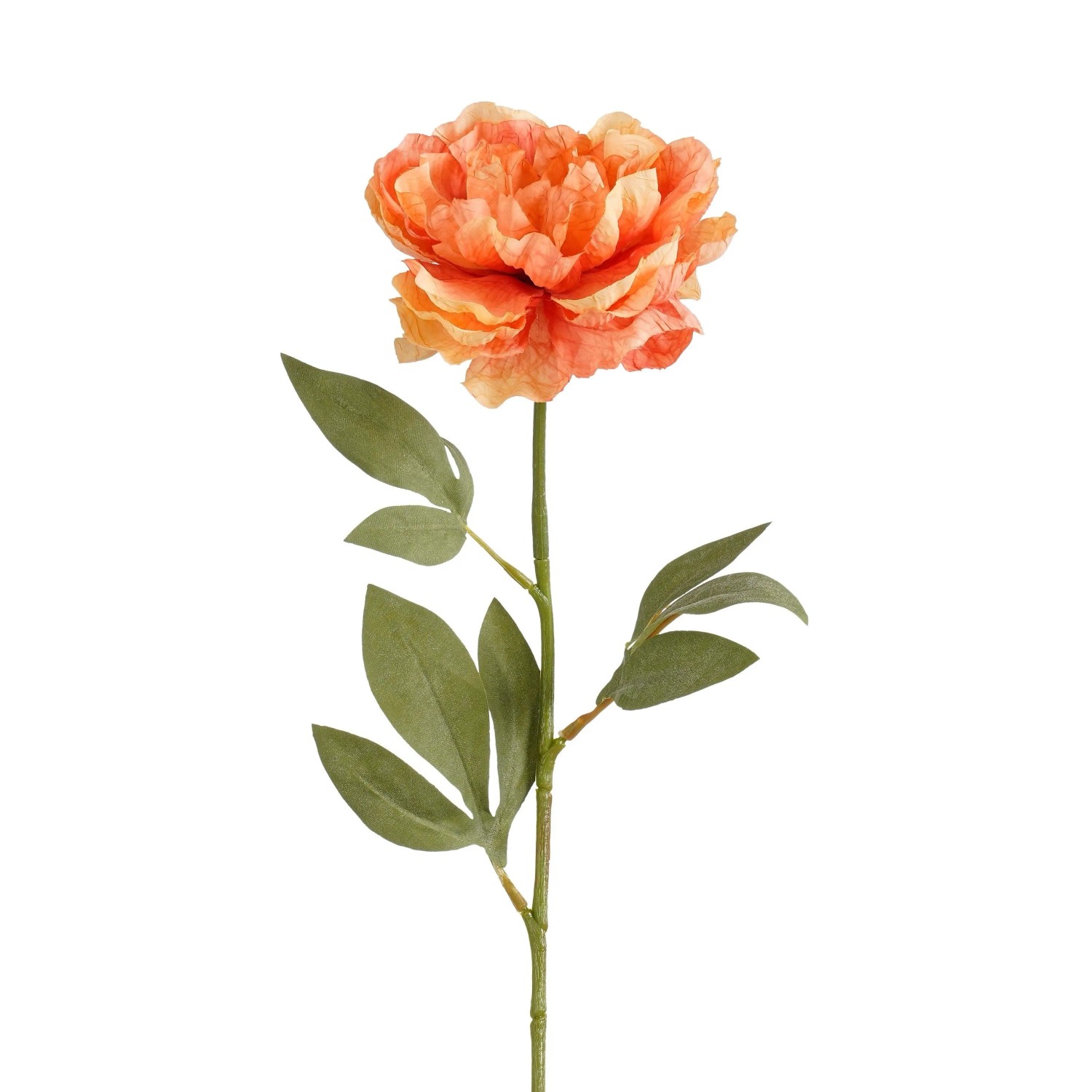 Mica Decorations Peonie Orange 59 cm